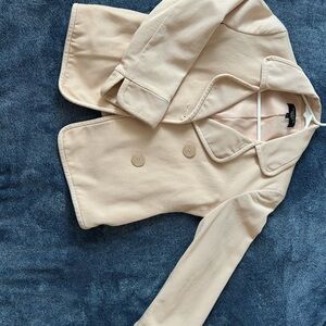 Talbots Kids Cream Pea Coat